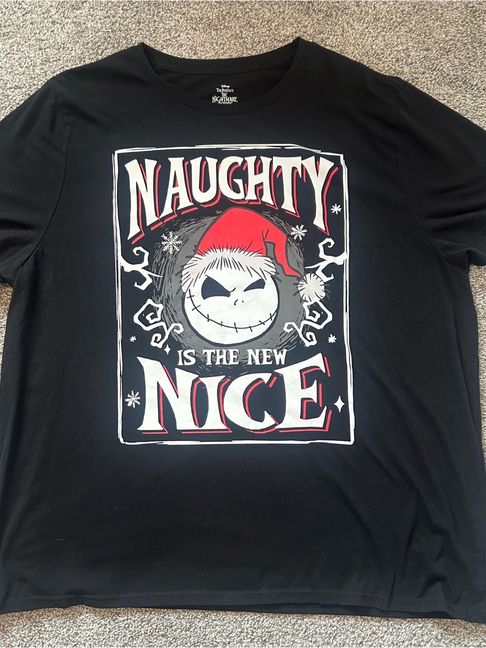 Nightmare Before Christmas Shirt 3XL Jack Skellington Disney Graphic
